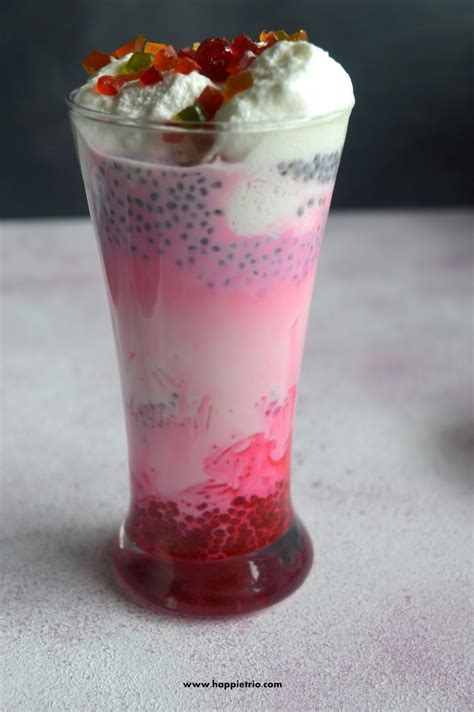 Royal Falooda Recipe | How to make Falooda in home | Falooda recipe, Falooda, Cold desserts