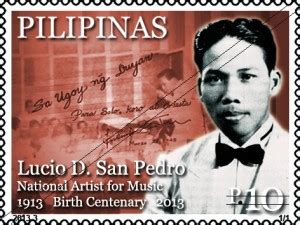 Still Stampin' (Darthphilatelist in Hyper Mode...): Lucio D. San Pedro, National Artist for Music