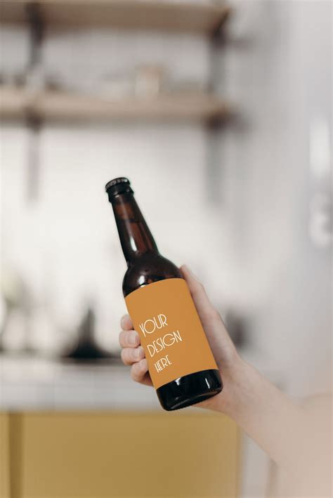 Beer Bottle Mockup