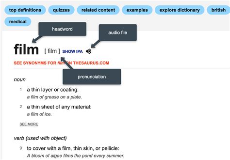 How to Read a Long Dictionary Entry - Dictionary.com