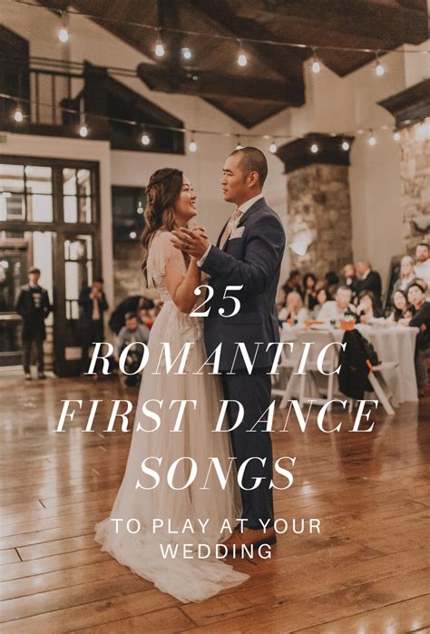 25 Romantic First Dance Songs to Play at Your Wedding - Natalie Michelle Photo Co.