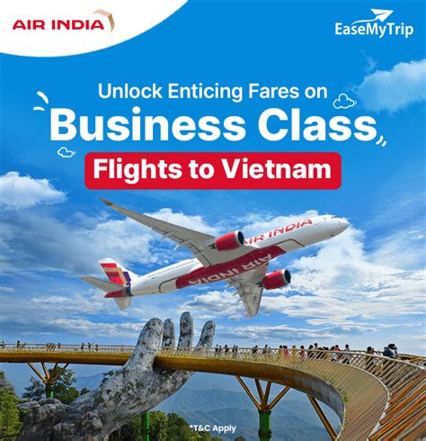 Air India Offer, Get Enticing Fares on Business Class Flights to VietnamÂ