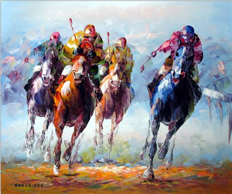 Animal oil painting,Animal Oil Painting, Horse art paintings - Horse 54