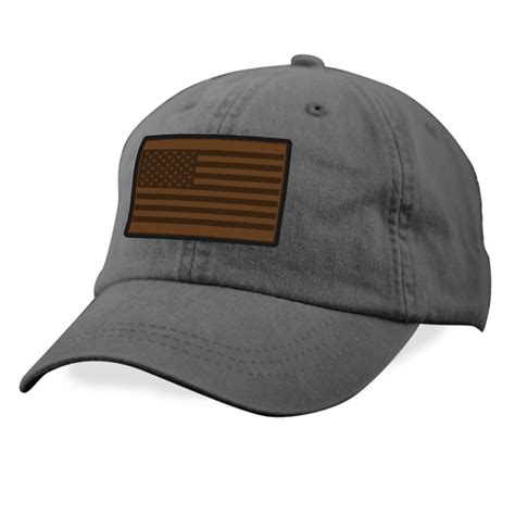 American Flag Leather Patch Hat – Danielle D'Souza Official Store