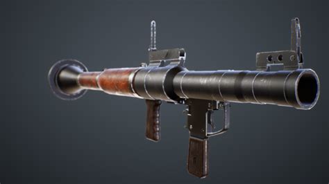 ArtStation - RPG-7 Rocket Launcher | Game Assets