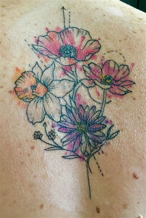 Birth Flowers Tattoo Birth Flower Tattoo Birth Flowers Tattoo Tattoos ...