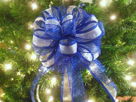 20+ Blue Christmas Tree Bows