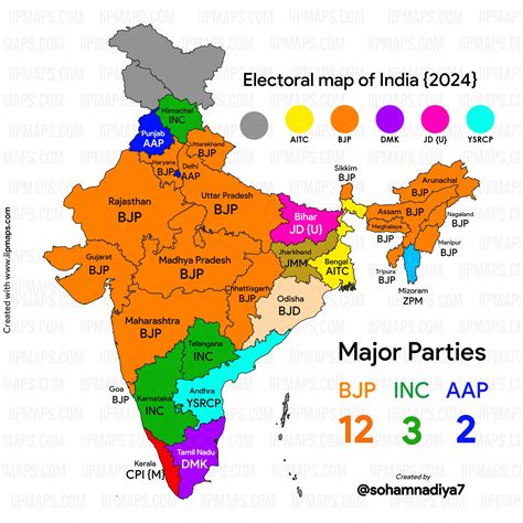 Electoral Map 2024 Predictions India - Cissy Deloris