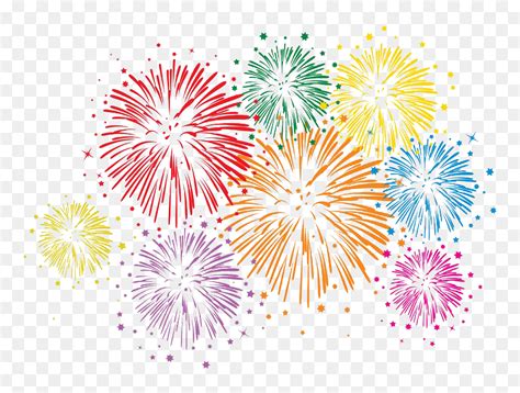 Animated Fireworks Transparent Image - Fireworks Clipart, HD Png Download - vhv