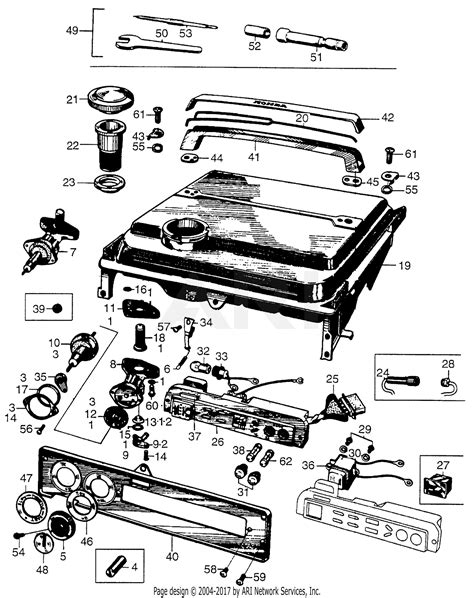 Honda E300 Generator Parts Wiring Diagrams | Repair Wiring Scheme