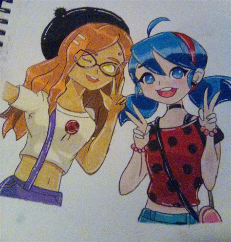 Alya and Marinette Fan Art! | Fandom