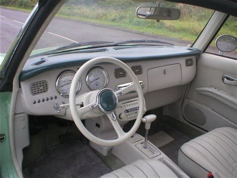 Interior from drivers side | Nissan figaro, Nissan, Sidecar