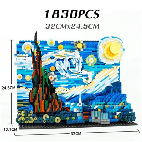 The Starry Night Lego Set – PAP Art Store