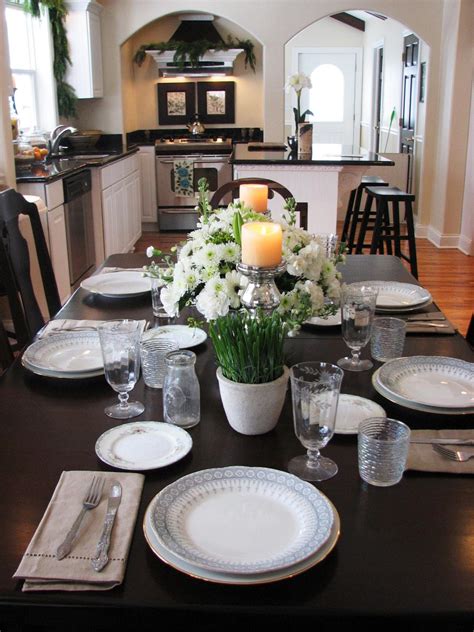 Kitchen Table Centerpiece Design Ideas + HGTV Pictures | HGTV