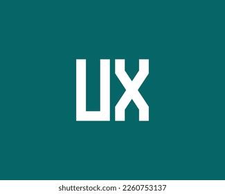 Ux Logo Design Vector Template Stock Vector (Royalty Free) 2260753137 | Shutterstock