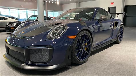2018 PORSCHE 911 GT2 RS FINISHED IN PTS DARK SEA BLUE - YouTube