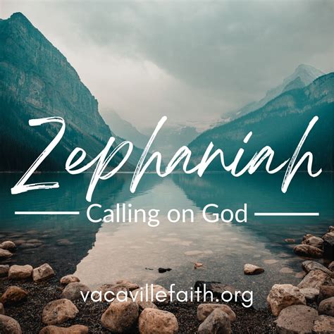 Zephaniah - Faith Community Church, Vacaville, CA