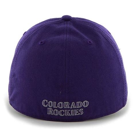 Men's Colorado Rockies '47 Purple Freshman Franchise Fitted Hat ...