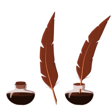 Ink And Quill PNG Transparent Images Free Download | Vector Files | Pngtree