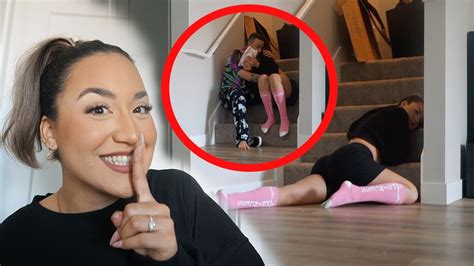 FALLING DOWN THE STAIRS PRANK ON BOYFRIEND! *CUTEST & FUNNIEST REACTION ...