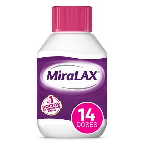 Buy MiraLAX Gentle Powder, Stool Softener with PEG 3350, Works ...