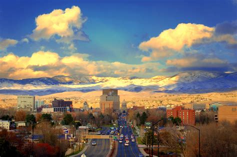 #Boise, #Idaho, in the gorgeous early morning before sunrise | Downtown ...