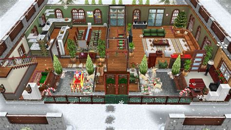 Christmas Vacation House Floor Plan - Solution by Surferpix