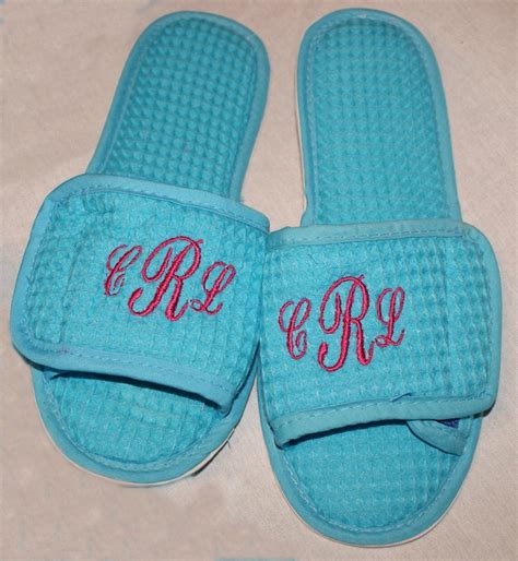 Slippers Choice of Colors and Free Personalization Wedding - Etsy