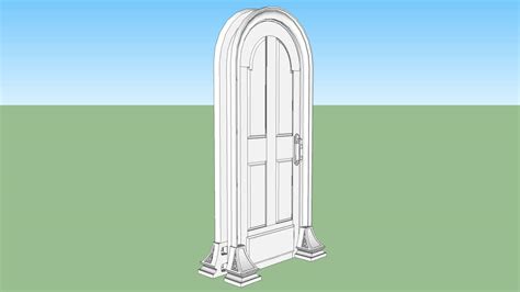 Tudor Styled Arch Door | 3D Warehouse