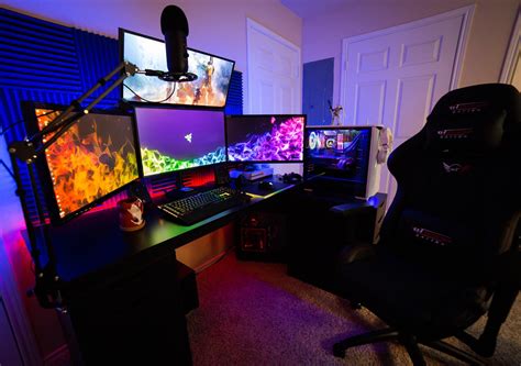 RGB PC Setup | Streaming setup, Gaming room setup, Pc setup