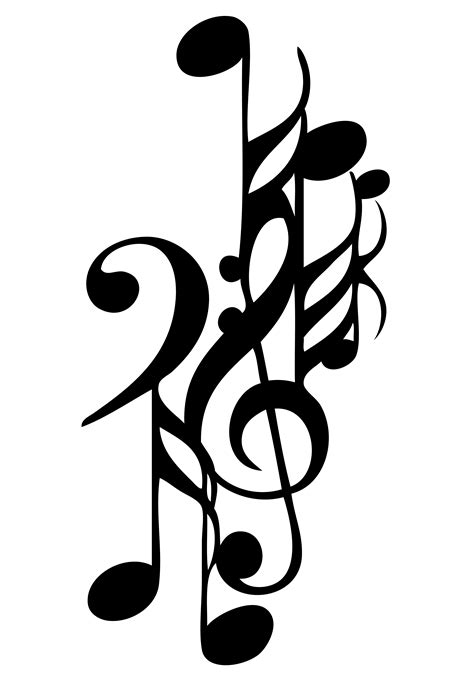 Music Note Art - ClipArt Best