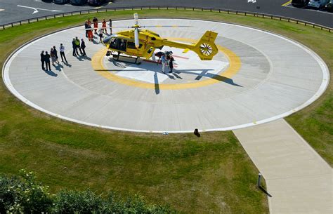 First helicopter touches down on the new Hull Royal Infirmary helipad | AirMed&Rescue