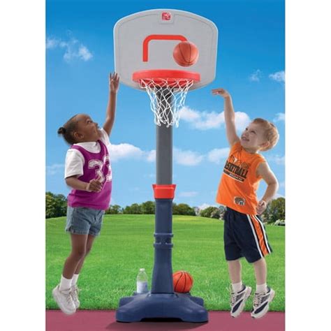 Step2 Shootin' Hoops Junior 48-inch Basketball Set Kids Portable ...