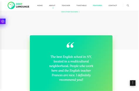 Language school on Behance