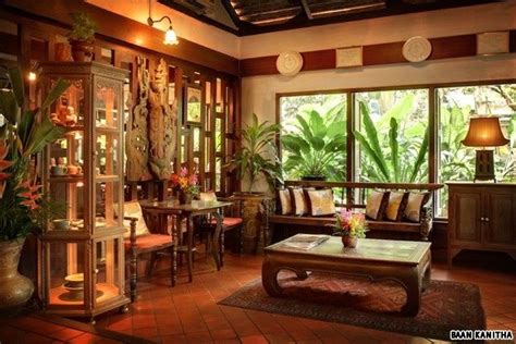 traditional style houses thailand‏ - بحث Google‏ | Thai living room, Balinese interior, Thai ...