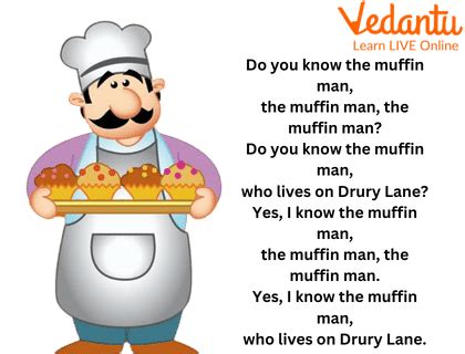 Muffin Man - An Easy and Short Poems for Kids