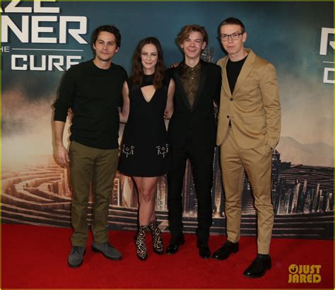 Dylan O'Brien & 'Maze Runner' Cast Walk Red Carpet at London Premiere ...