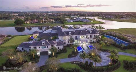 26,000 Sq.Ft. Custom Built Florida Mega Mansion on Waterway