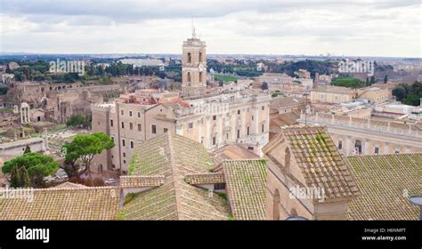 Rome city skyline Stock Photo - Alamy