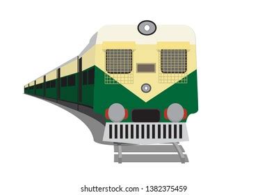 Mumbai Old Dc Local Train Stock Vector (Royalty Free) 1382375459 | Shutterstock