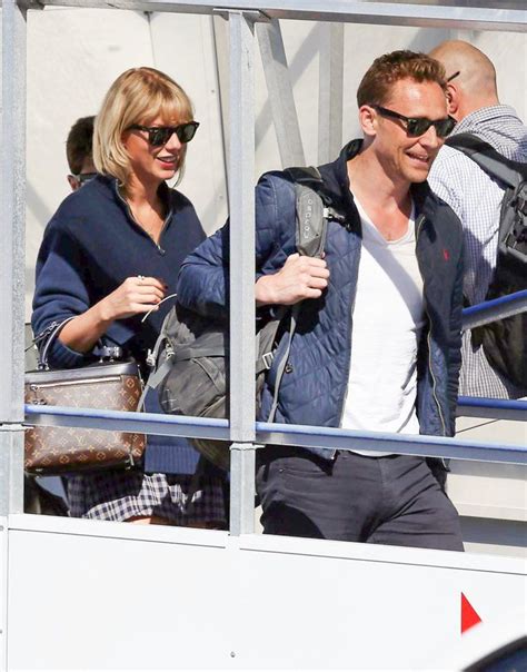 Pin for Later: Taylor Swift and Tom Hiddleston Touch Down in Australia After Celebrating the ...