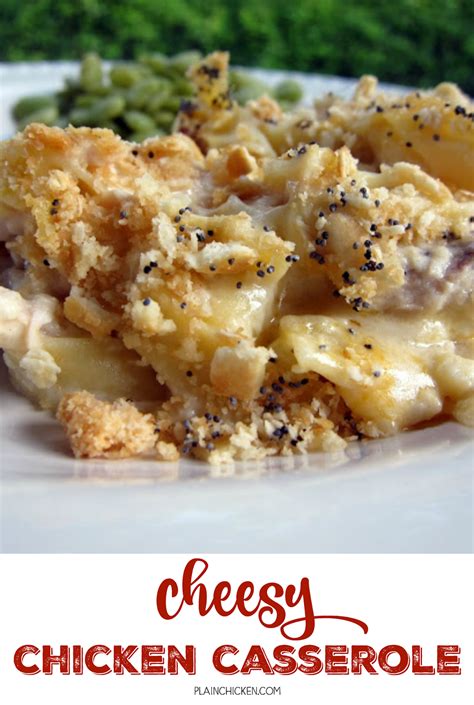 Cheesy Chicken Casserole | Plain Chicken®