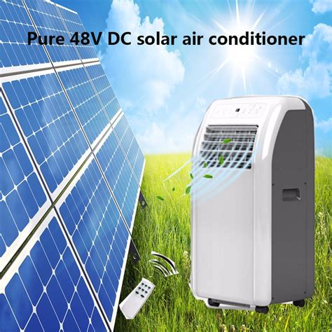 12000BTU DC 48V off Grid 100% Solar Portable Air Conditioner - Solar Air Conditioner and Solar ...