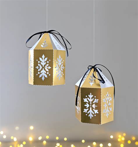 Christmas Lanterns SVG » SVG Designs For a Magical Woodland