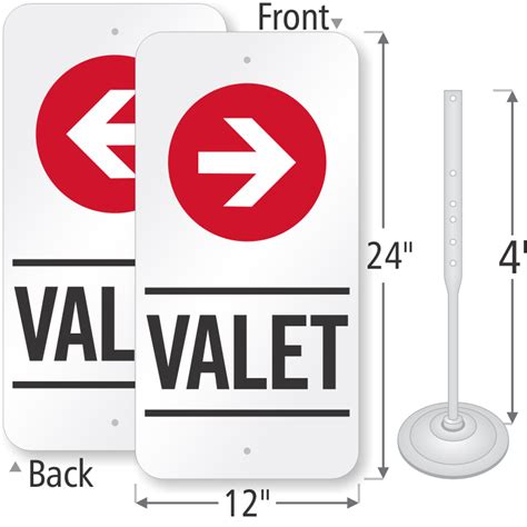 Valet Parking Signs - Top Selling Parking Signs