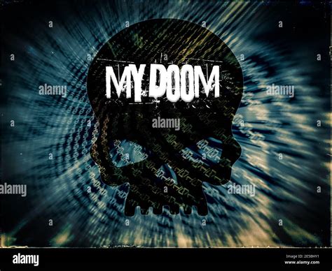 Mydoom, W32.MyDoom@mm, Computer Virus Stock Photo - Alamy