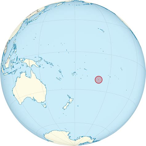 Location of the Cook Islands in the World Map