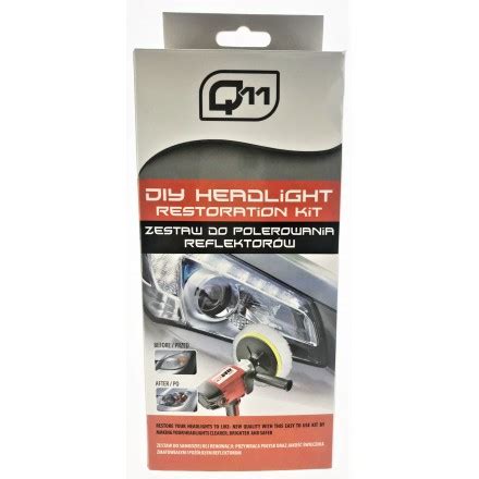 Q11 Diy Headlight restoration kit - operi-avto.si