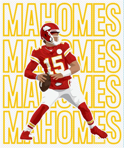 Kansas City Chiefs, Patrick Mahomes Ready to Press DTF Iron on Transfer ...