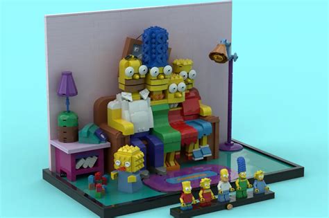 LEGO IDEAS - The Simpsons Couch Gag